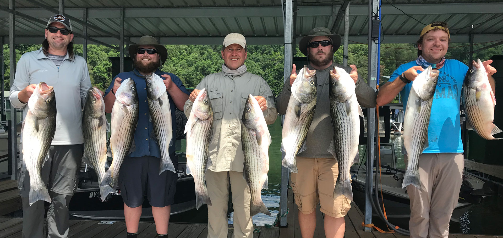 Trophy Striper Fishing